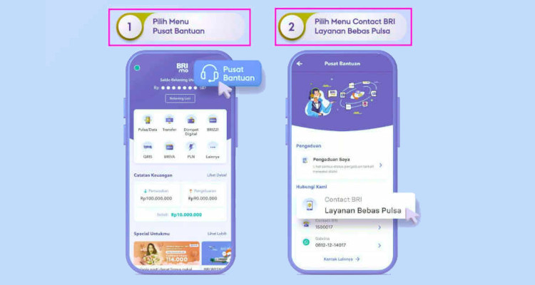 Kontak BRI Bebas Pulsa (Makin Mudah & Gratis)
